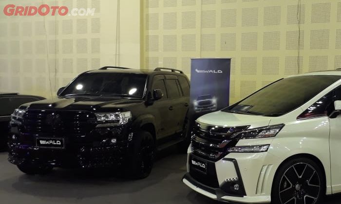 Dua Toyota di booth WALD IMX 2018