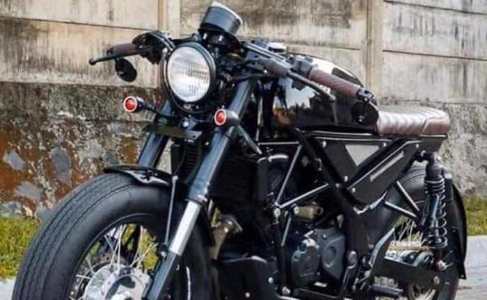 Tampak depan Honda CB150R custom