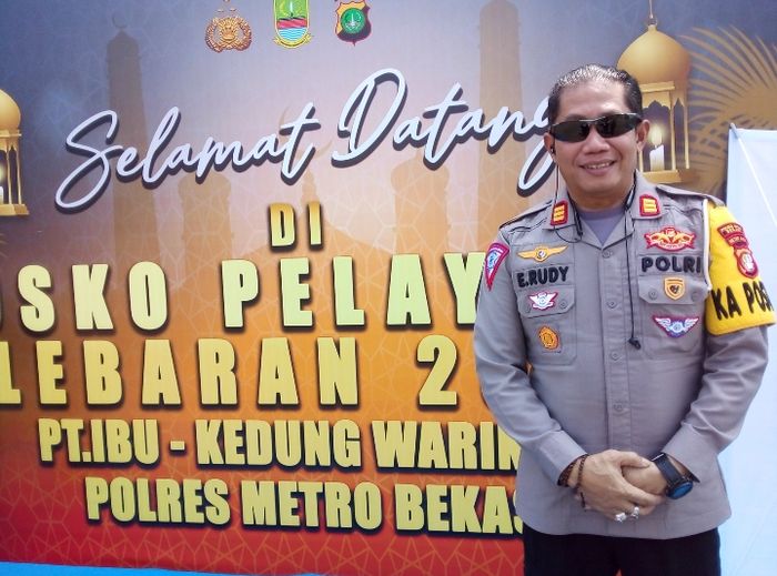 Kepala Pos Pelayanan Kedungwaringin AKP Evo Rudy