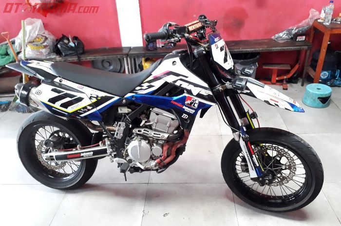 Ukuran Velg Supermoto Depan Belakang