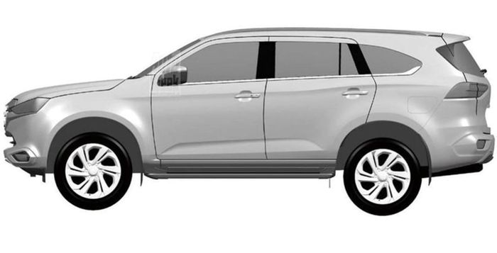 Render Isuzu mu-X 2021