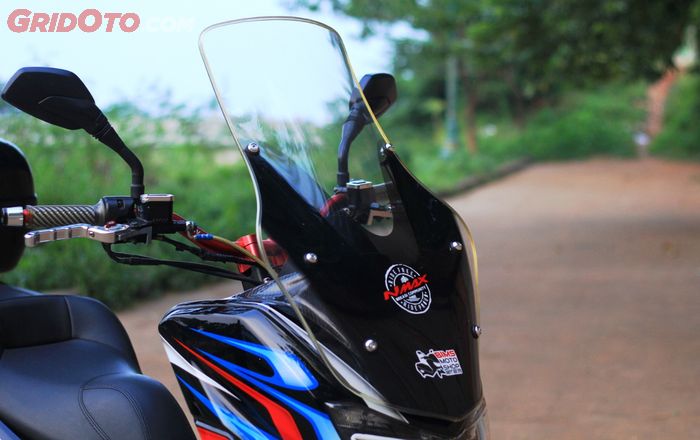 Windshield Yamaha NMAX sekarang makin tinggi