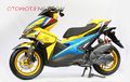 Yamaha Aerox Ini Tampil Sporty, Tapi Kok Berbatik?