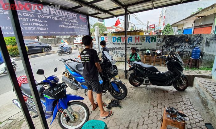 Pendawa Horn, bengkel spesialis kelistrikan motor