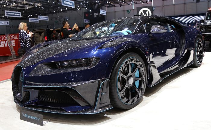 Bugatti Chiron garapan Mansory yang mejeng di Geneva Motor Show 2019