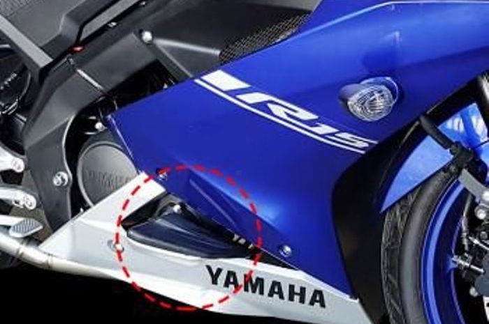 Engine slider di All New Yamaha R15