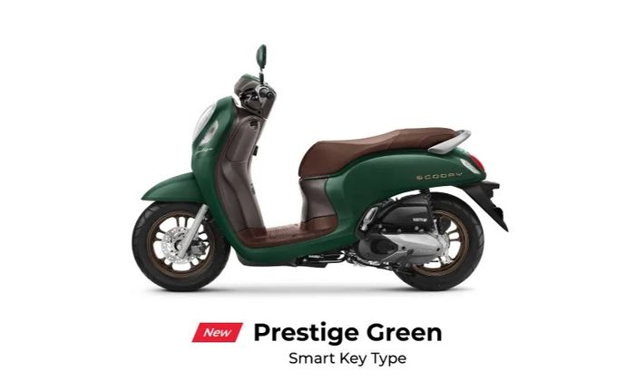 Salah satu Pilihan warna baru Honda All New Scoopy tipe Prestige