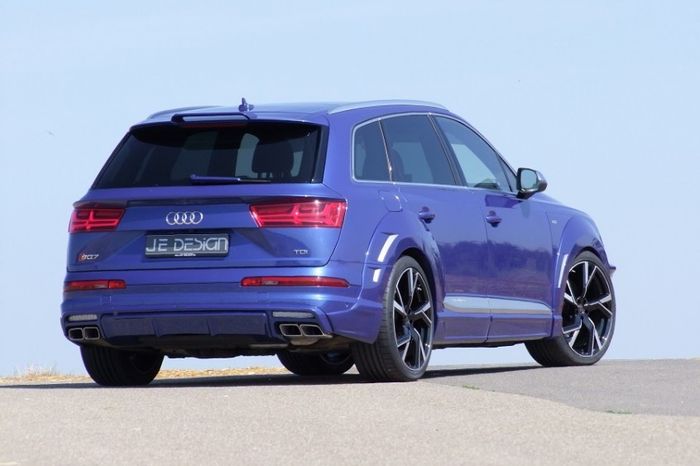 Tampilan belakang sporty Audi SQ7 garapan JE Design