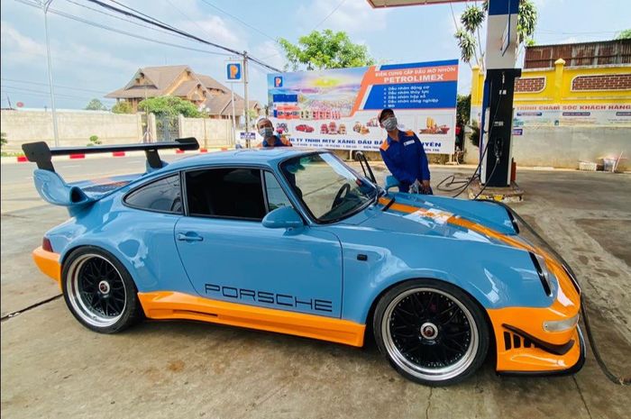 Modifikasi Porsche 911 Turbo asal Vietnam tampil sangar dan eye-catching