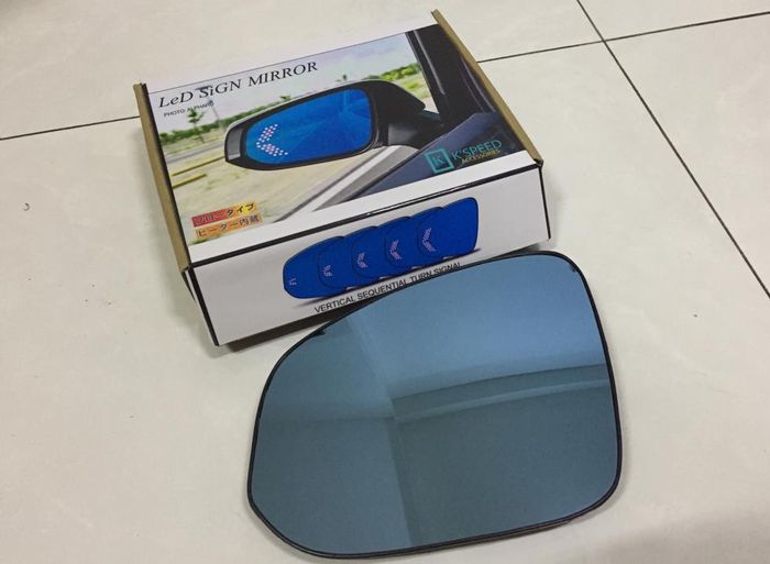 Spion blue mirror untuk All New Nissan Livina.