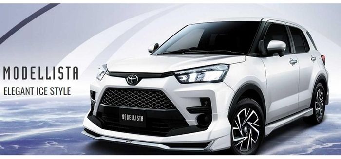 Toyota Raize bergaya elegan hasil garapan Modellista