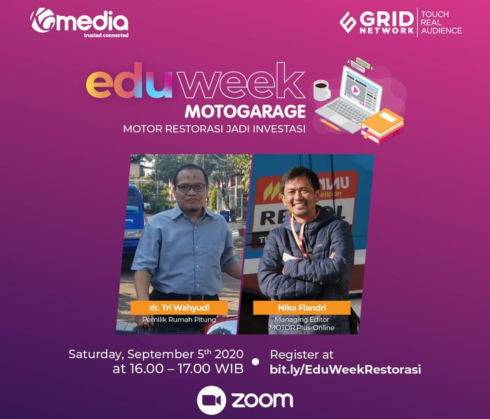 EDUWEEK dengan tema Motogarage