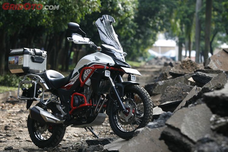 Honda Cb500x Lebih Komplit Dengan Perlengkapan Adventure Partnya