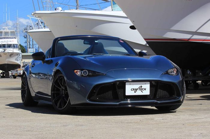 Mazda MX-5 bertampang Aston Martin Vantage garapan Craftech