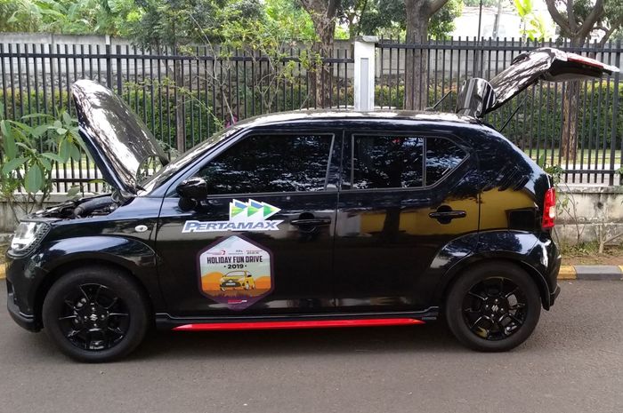  Suzuki Ignis GL sebelum perjalanan di HFD 2019