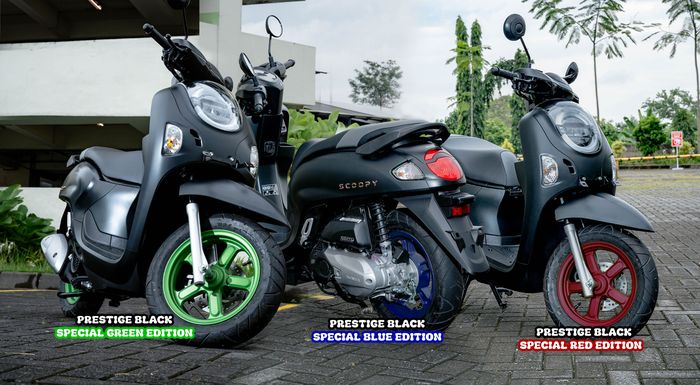 Scoopy velg custom juga disiapkan berbarengan dengan versi bodiy custom