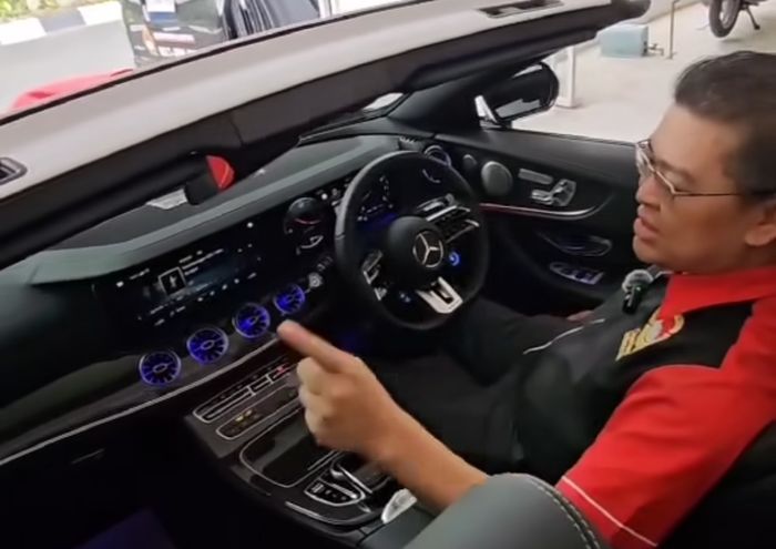 Mercedes Benz E 53 AMG kado dari Alvin Lim kepada sang Anak Kate Victoria Lim