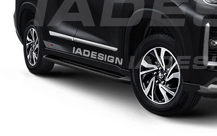 Digital modifikasi Toyota Kijang Innova Zenix pakai pelek Innova Reborn 16 inci