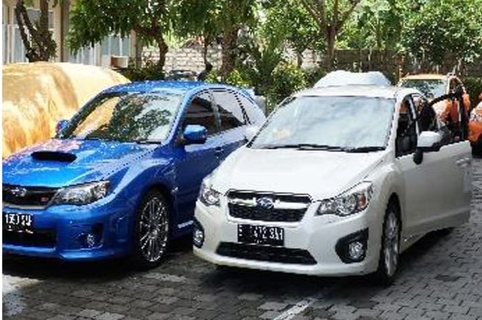 Line up Subaru yang dilelang