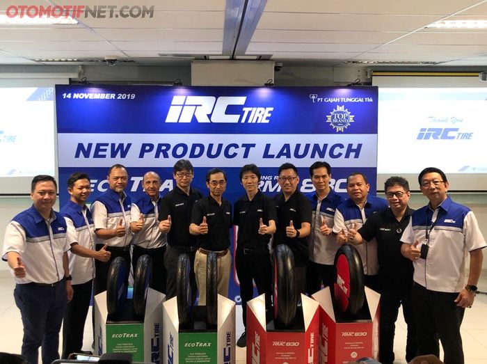 IRC Tire Luncurkan Ecotrax dan RMC830, Bisa Dipakai Harian atau Balap