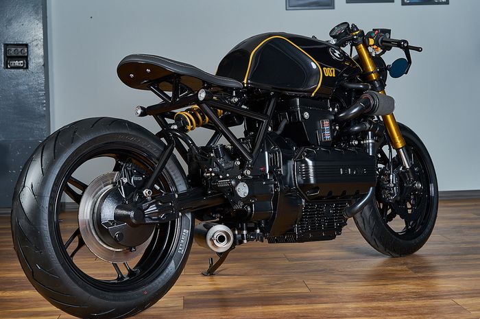 BMW K100 RS cafe racer garapan Tossa R yang menawan