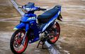Modifikasi Yamaha 125ZR, Tampil Sporty Pakai Nomor Kebesaran Rossi