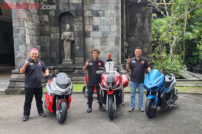 Peserta Honda Dream Ride Project 2021 merupakan jawara Honda Modif Contest (HMC) 2019