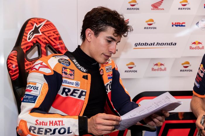 Marc Marquez mengaku kurang sehat ketika menjalani sesi latihan bebas kedua (FP2) MotoGP Italia