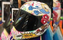 GeBer UKM: Nova Tigabelas (NF.13), Workshop Seni Hand Painting, Bisa Gambar di Helm, Motor, Mobil, Hingga Diecast!