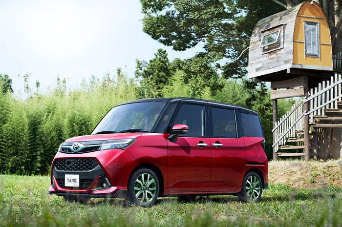 Toyota Tank tampil seksi