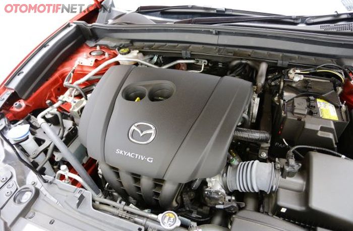 Mesin Skyactiv-G 20.L Mazda CX-30, mampu semburkan 153 dk @ 6.000 rpm dan torsi  200 Nm @ 4.000 rpm. 