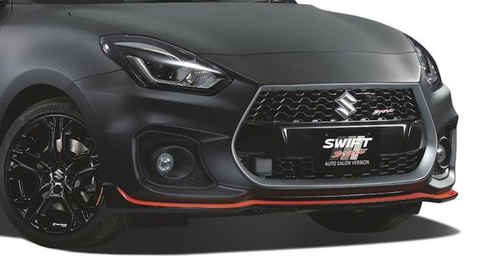 Tampilan depan Suzuki Swift Sport Tokyo Auto Salon Version