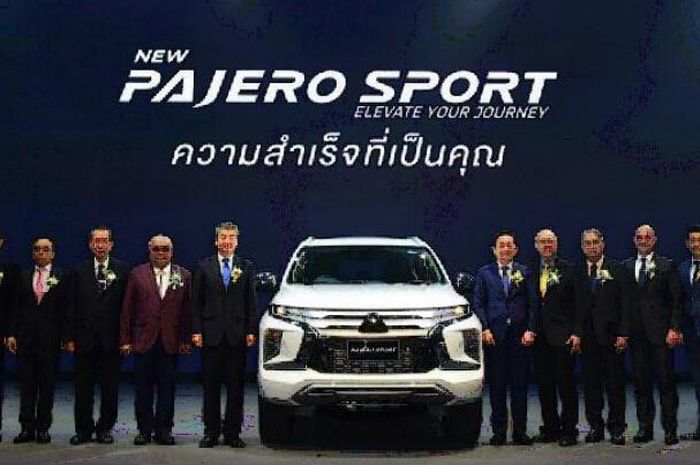 New Pajero Sport dilaunching di Thailand