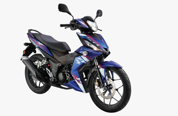 Warna biru baru Honda RS150R