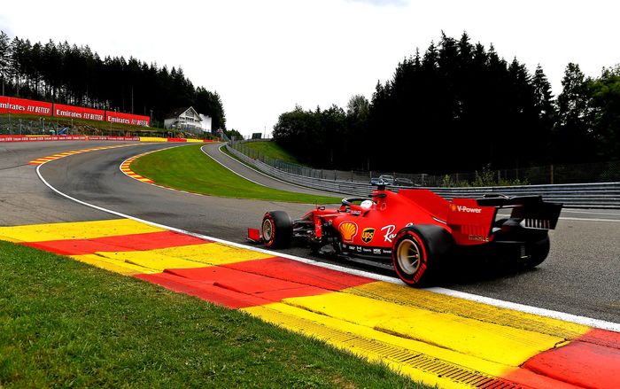 Penampilan tim Ferrari seperti tim papan bawah selama akhir pekan di F1 Belgia 2020