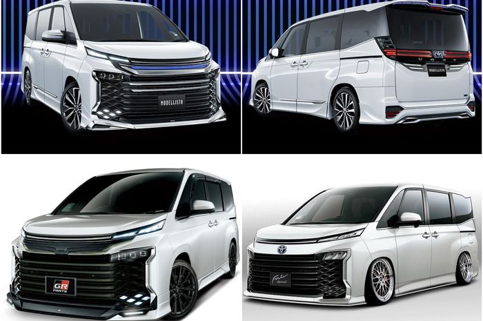 3 referensi menarik modifikasi Toyota Voxy baru ala tuner asal Jepang