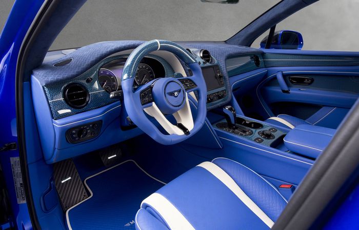 Kabin Bentley Bentayga Bluerion Edition garapan Mansory