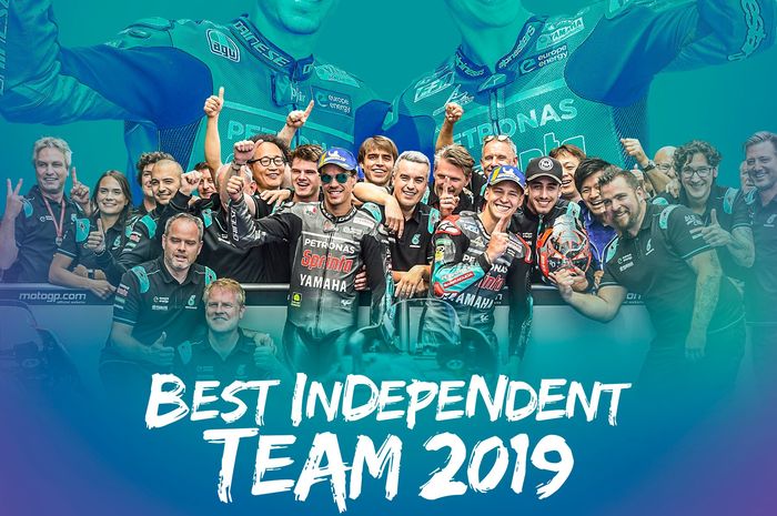 Tim Petronas Yamaha SRT menjadi tim independen terbaik MotoGP 2019