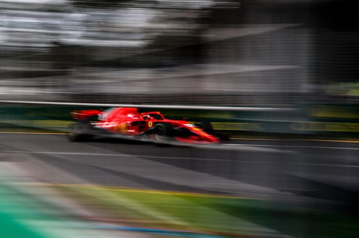 Ferrari di sesi Q2 F1 Australia 2018