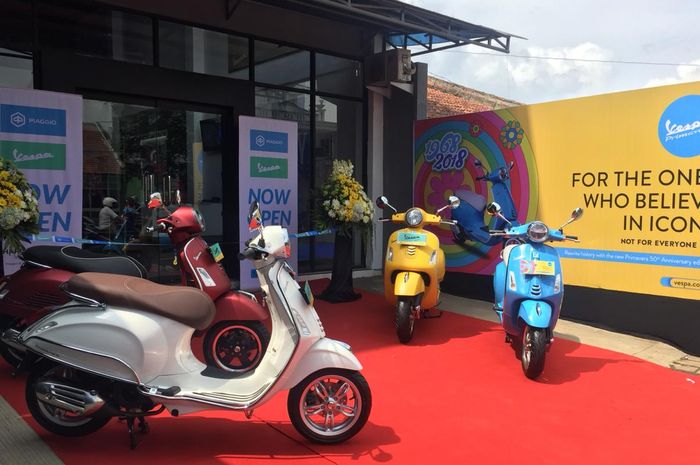 Dealer baru Piaggio di Purwokerto, Jawa Tengah