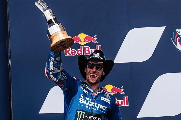 Alex Rins raih podium 2 di MotoGP Amerika 2022