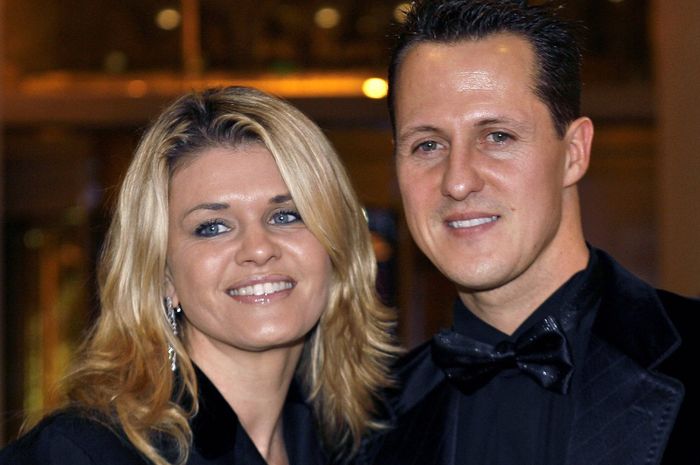 Michael Schumacher dan istrinya, Corinna Betsch