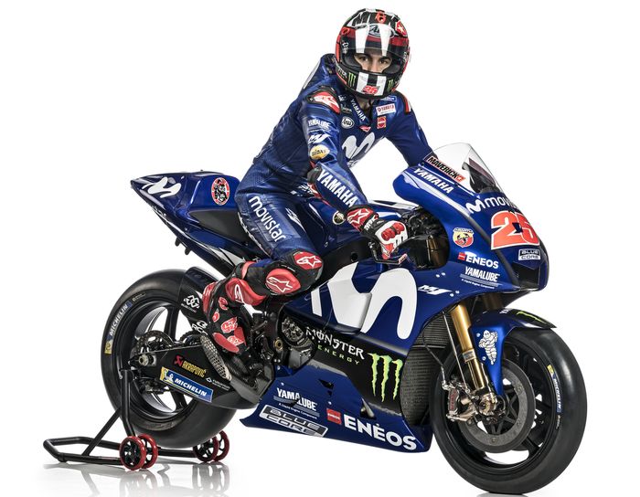 Maverick Vinales dan YZR-M1 2018