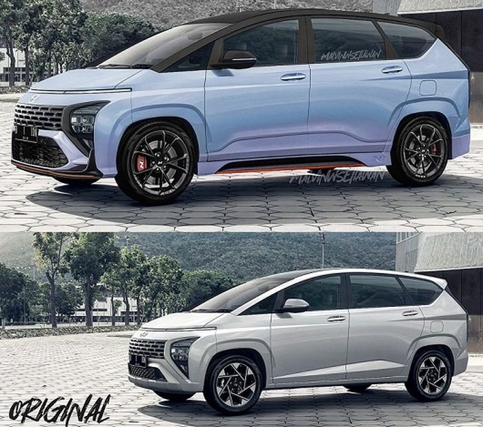 Modifikasi Hyundai Stargazer dengan trim N-Line versi digimod alias digital