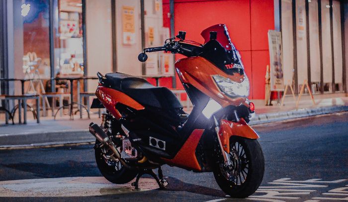 Yamaha NMAX old upgrade kaki-kaki kece
