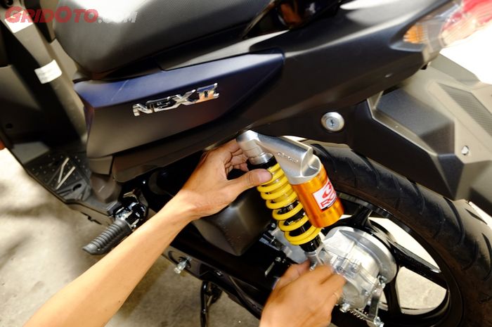 39 Foto modifikasi motor nex Terpopuler