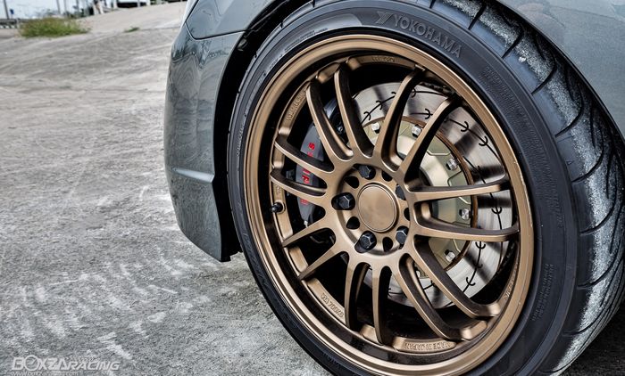 Honda Civic FD dipasang pelek Volk Racing RE30 ukuran 18x8,5 inci