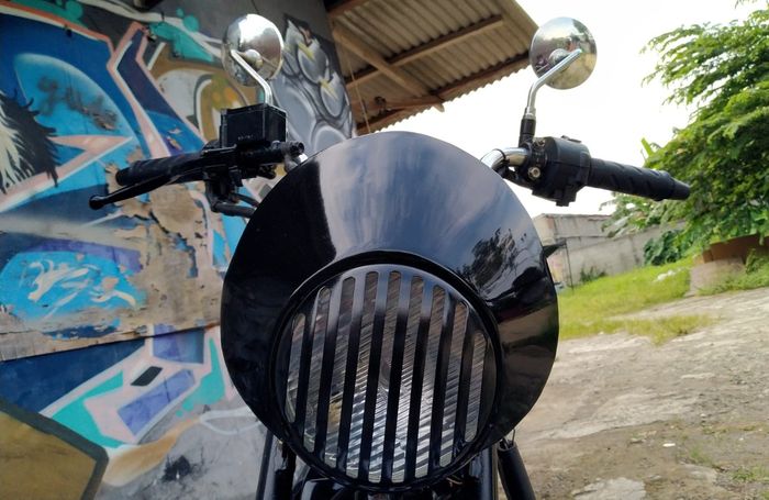 Tampang depan Honda Gorilla custom 