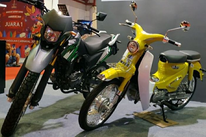 SM Sport Classic, mitrip Honda Super Cub C125 asal  Malaysia dijual di Jakarta Fair Kemayoran (JFK) 2019.