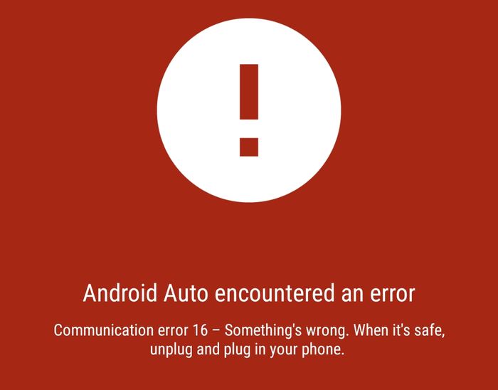 Communication error 16 akibat ada dual apps yang aktif
